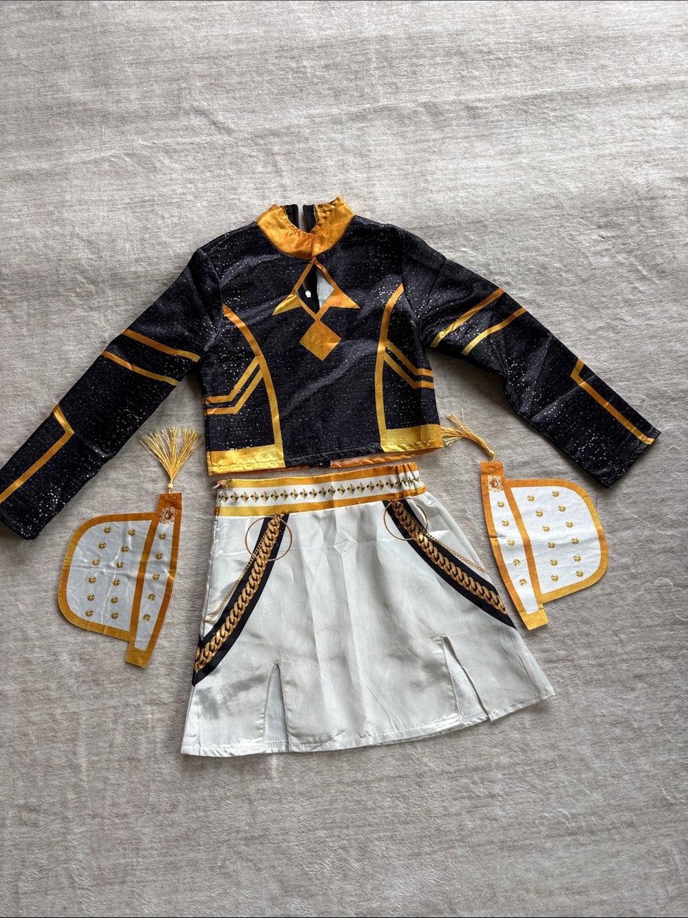 K-POP Demon Hunter Zoey Golden Costume Size 130/ 6